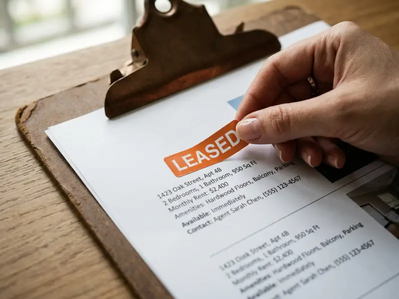 How We Lease Properties This Fast